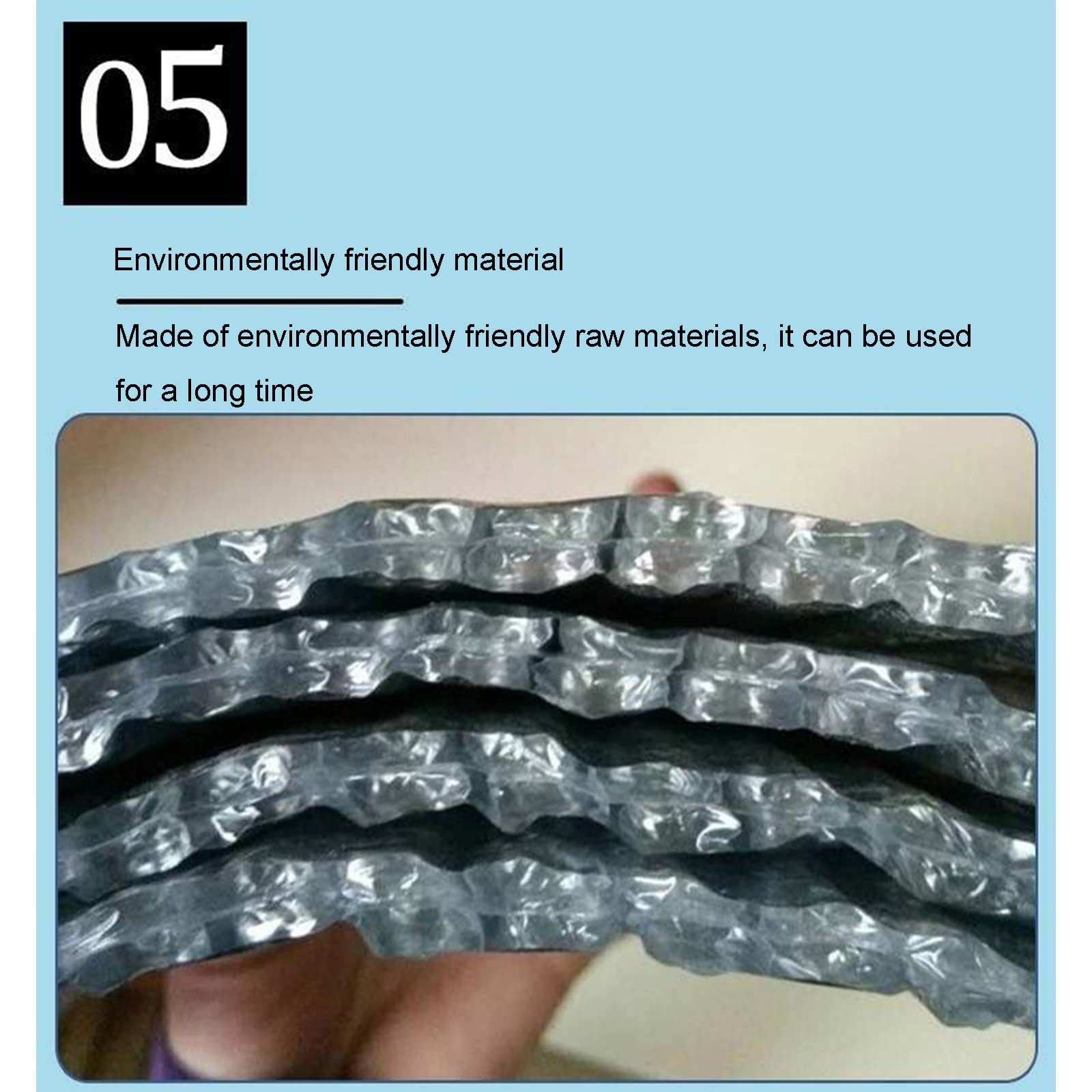 Isolamento Foil,Pellicola Riflettente per termosifone,Isolante Termico Riflettente Pannelli Coibentati,per Isolamento da Parete,Pannello Riflettente,Pellicola Isolante,5mm（THk）,1 * 3M(3m²)