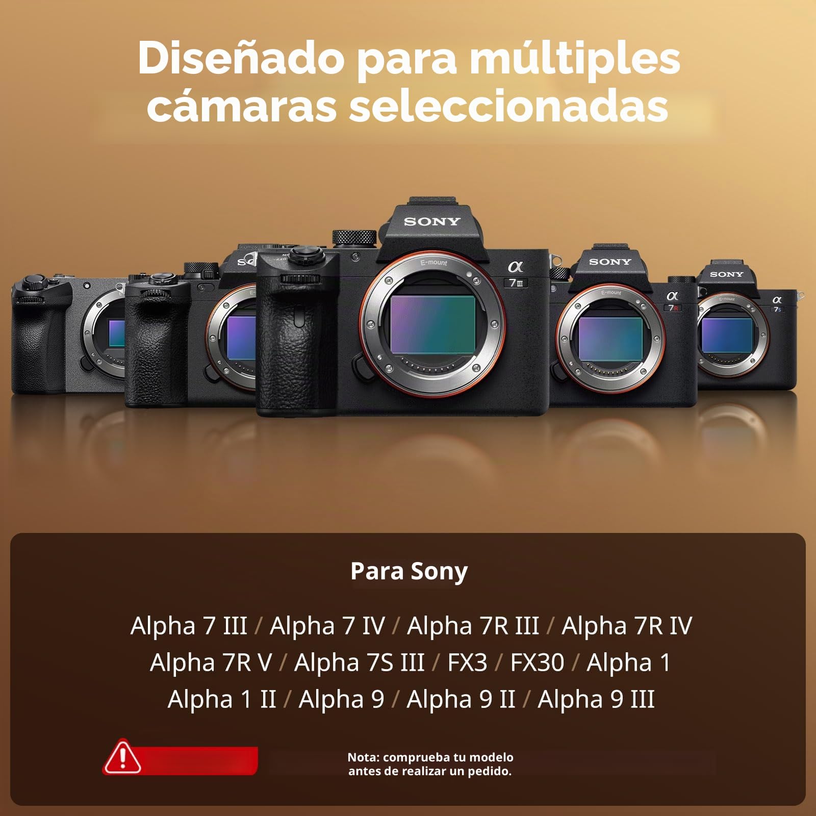 SmallRig Mango lateral giratorio con gatillo REC para cámaras Sony Selected Mirrorless para Sony Alpha 7 IV/Alpha 7R V / A7 III / FX3 / Alpha 9, compatible con batería F550/570, control de obturador