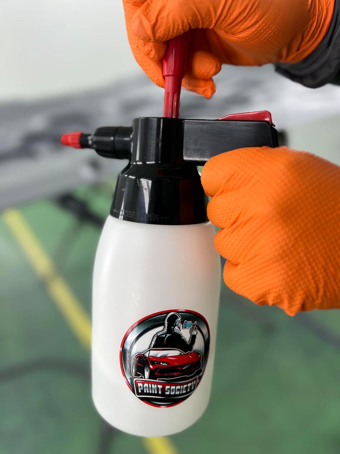 Colad X Paint Society Adjustable Multipurpose Hand Pump Spray 1000ml -for Car Detailing, Surface Prep, and More - Image 4