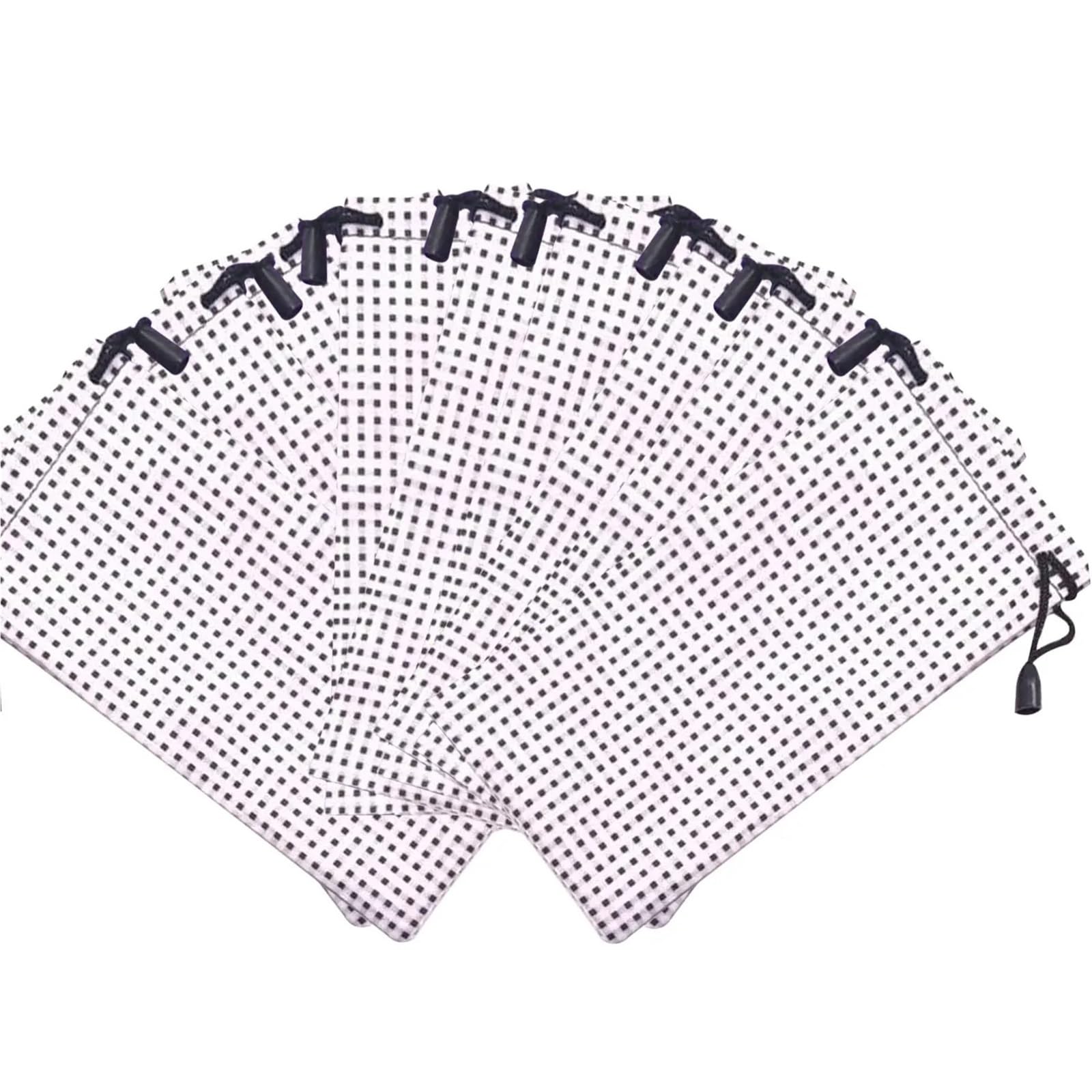 Borsa per occhiali 10-100 pezzi Borsa for occhiali da sole in tessuto morbido e impermeabile, in microfibra, for riporre la polvere, custodia for