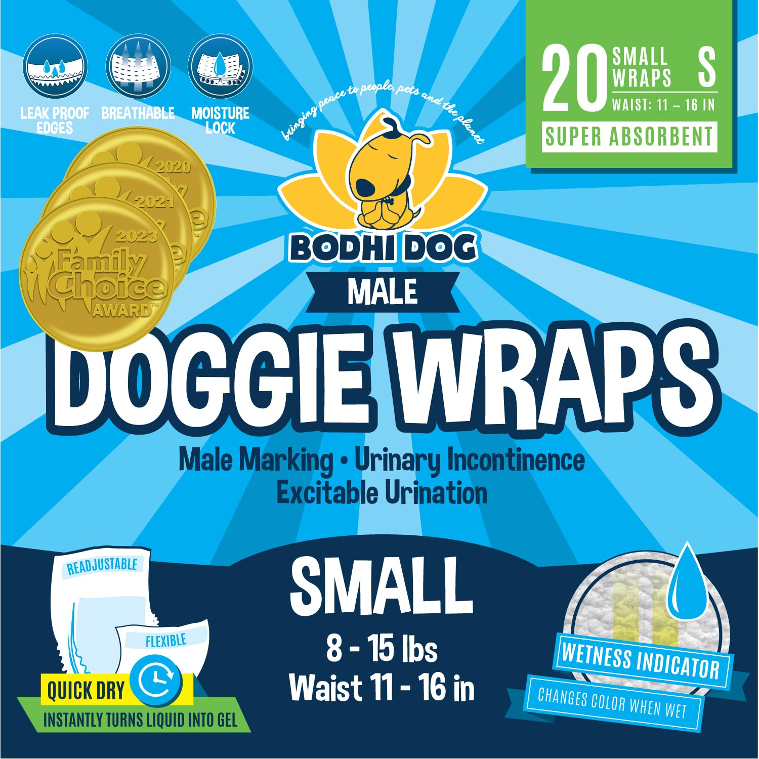 Bodhi Dog Disposable Male Wraps