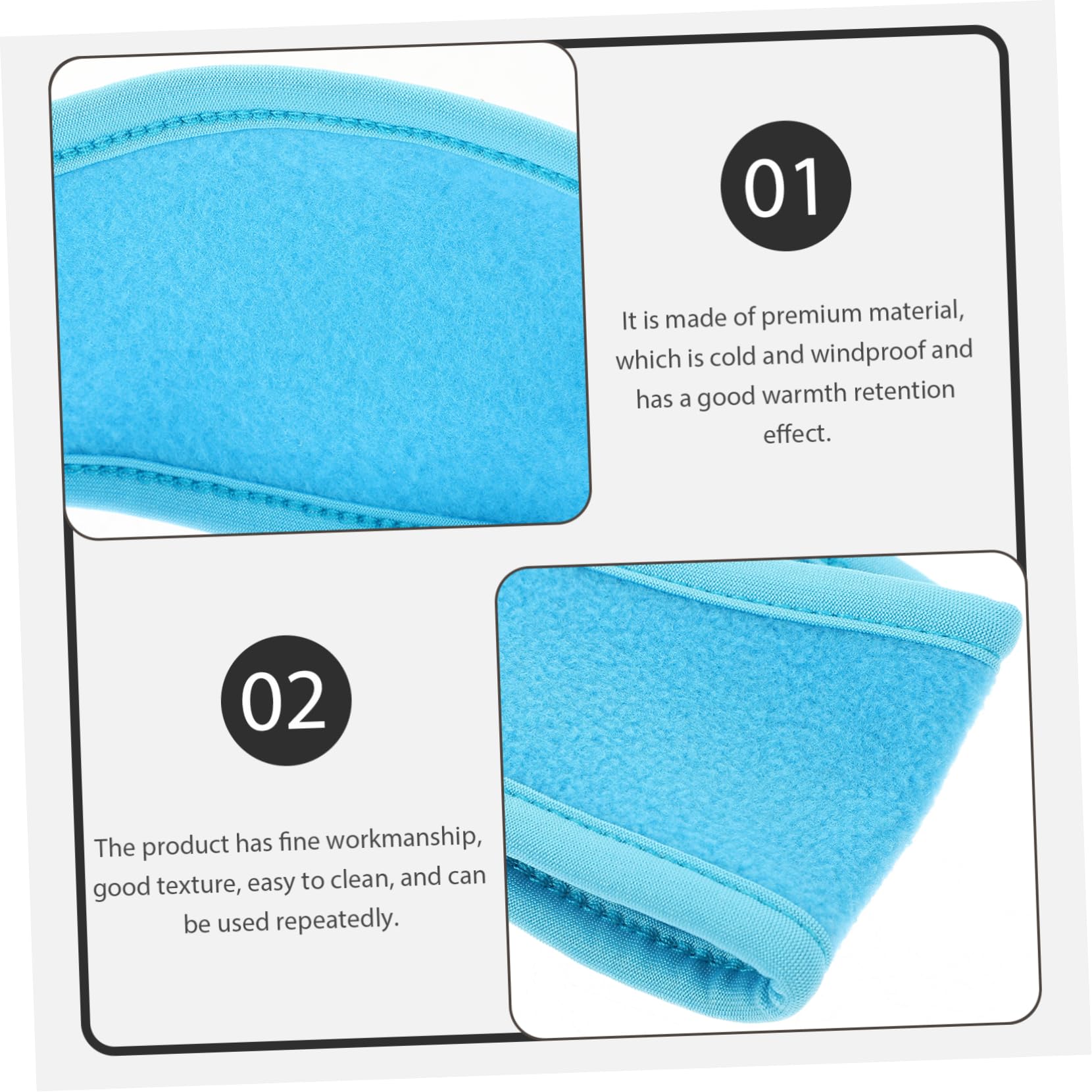 VANZACK 6 STK Outdoor-Ski-Stirnband Kinder Stirnband stirnbänder Kinder Stirnbänder für Kleinkinder Haarstyling-Accessoires Haarband Haargummi Warmhaltendes Stirnband Lauf-Stirnband Tab