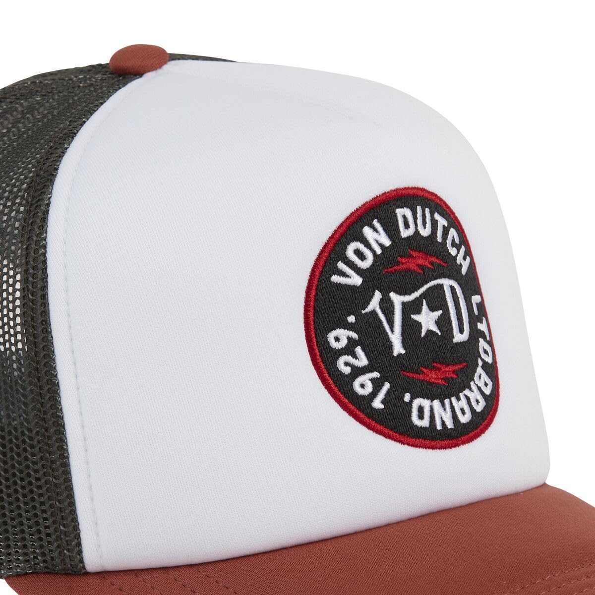 Von Dutch Czapka męska i damska Foam, regulowana czapka typu trucker Snapback