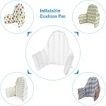 Inflatable Cushion Insert for IKEA Antilop High Chair, Cushion Insert Only, White, 28" L x 14"(Inflated)
