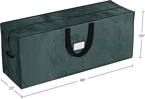 Miniatura 3 de Christmas Tree Storage Bag-Fits up to 7.5 Foot Artificial Trees-Protects Holiday Decorations & Inflatables from Moisture & Damage by Elf Stor