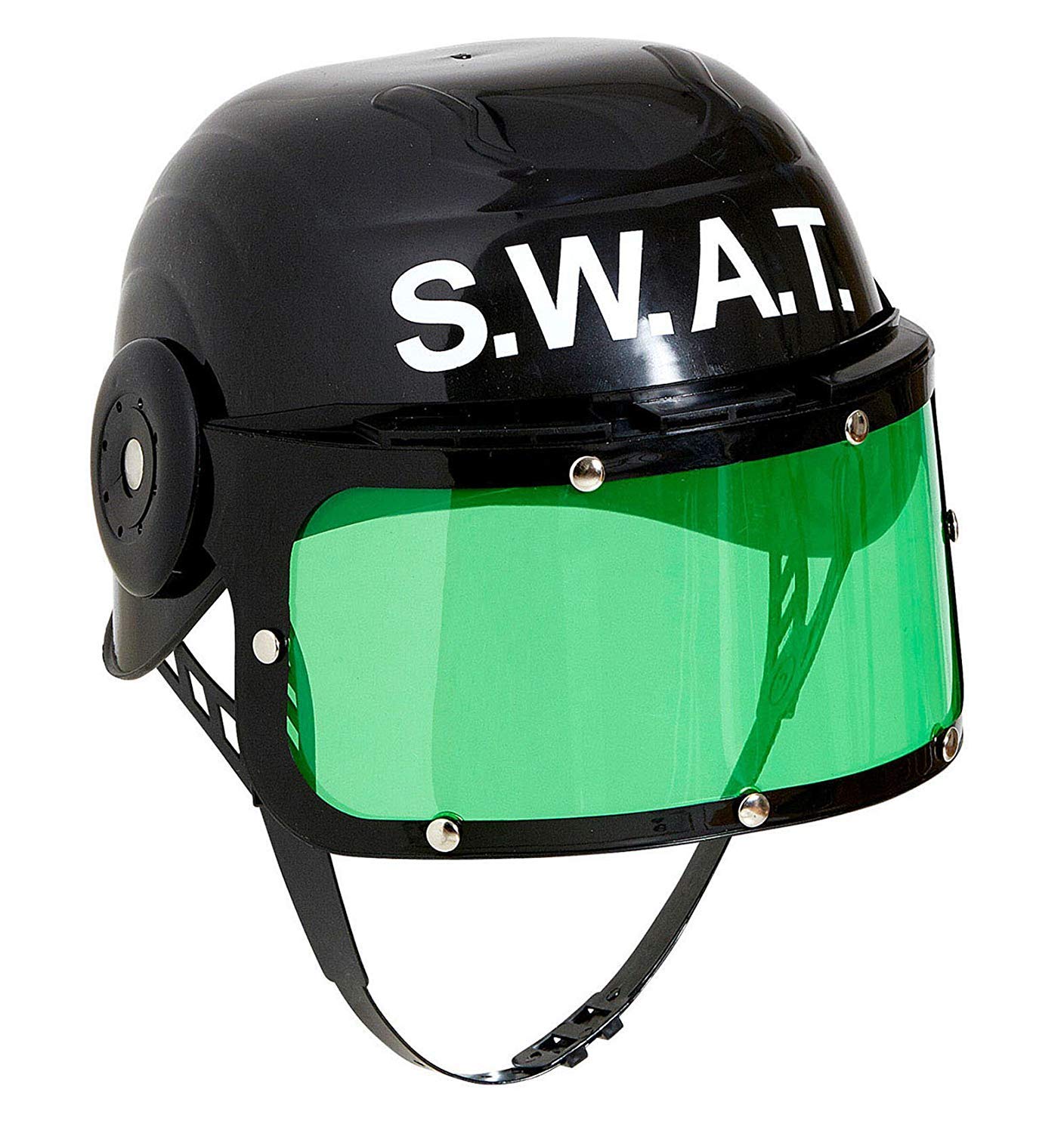 W WIDMANN MILANO Party Fashion - SWAT Helmet for Boys and Girls, Americans, Police, Special Agents, Law Enforcement, Carnival, Theme Parties — image 1