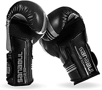 Vista 2 de Sanabul Guantes de boxeo Core Gel para hombres y mujeres, guantes avanzados de Muay Thai y Kickboxing, bolsa pesada y boxeo de combate