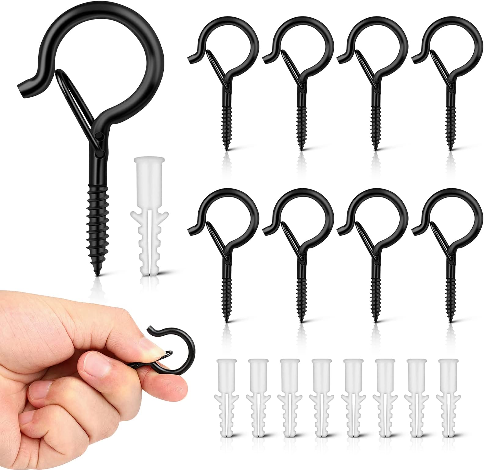 24 rope light hooks with screws C24 : Amazon.co.uk: DIY & Tools