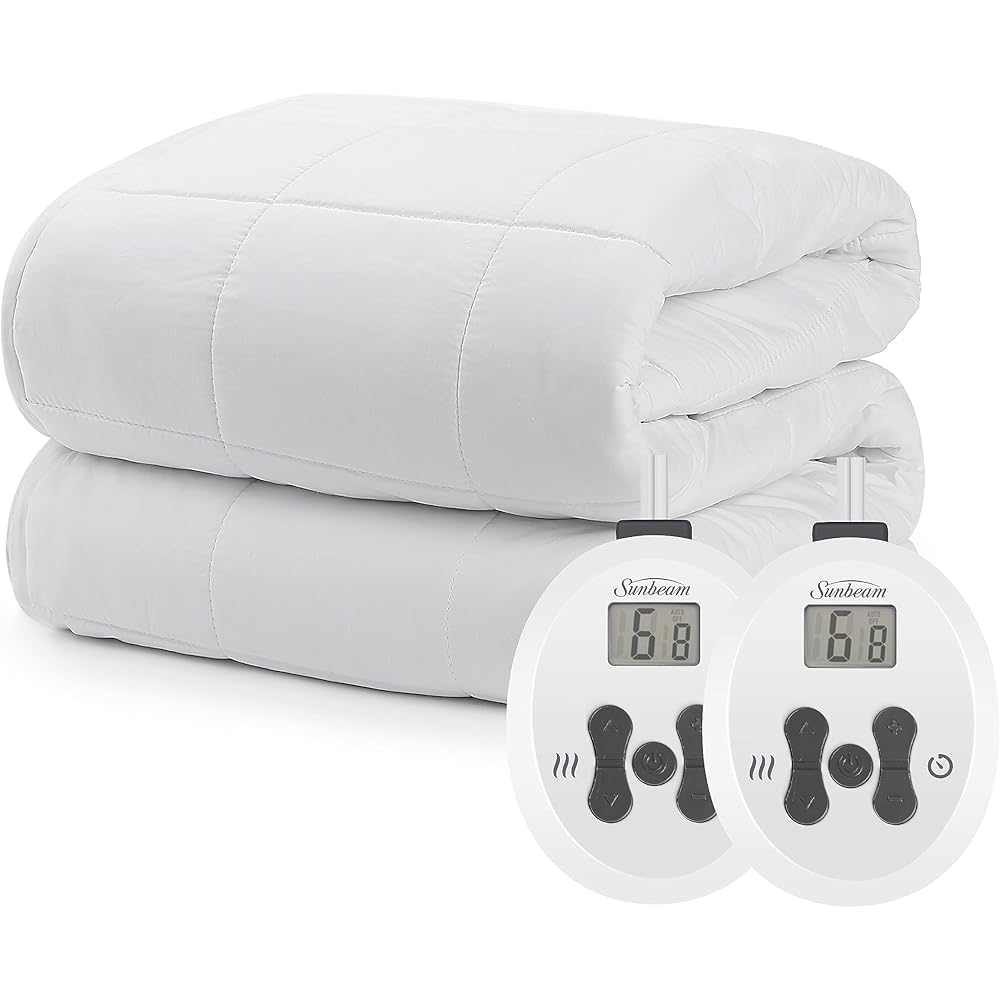 17/mo Finance Sunbeam Restful Premium Quilted Heated Mattress Pad