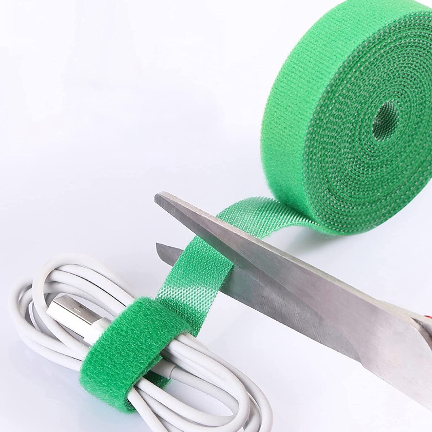 Velcro Attaches De Câble Robustes Réutilisables | Lot De 60 Pièces | 8 Sangles De 1