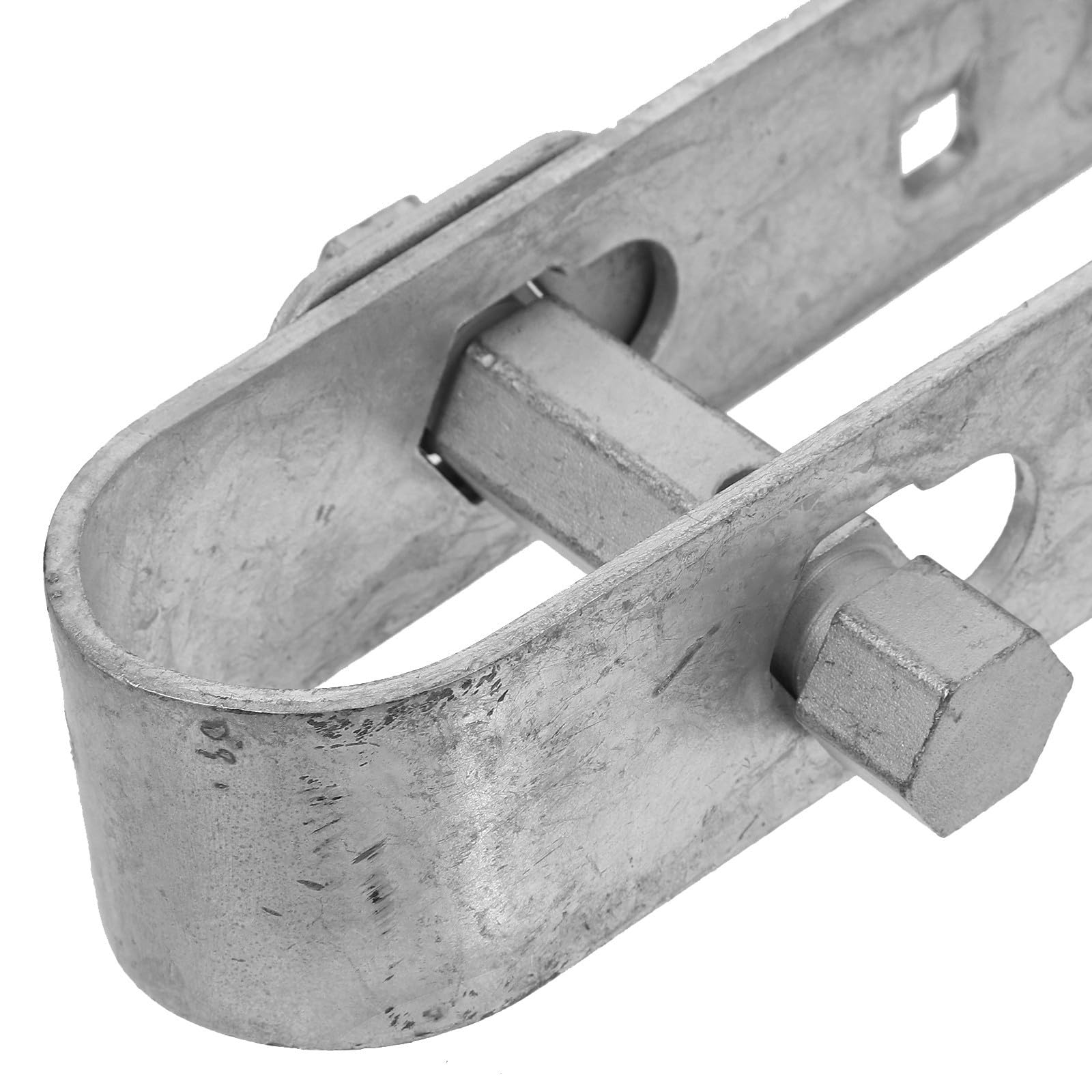 Tenditore Versatile Filo Doppio di Recinzione Ferro in Asse e Zincato, Strumento Facile Installare in Cemento da Recinzioni da Serra Agricola e Pali