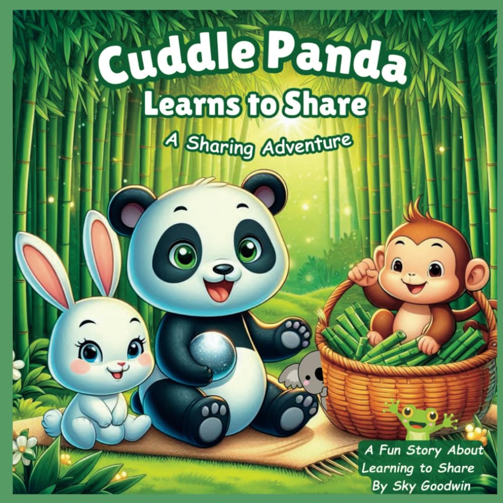 Cuddle Panda Learns To Share: A Fun Story About Learning to Share: 1 (Cuddle Panda and Friends Learning Adventures)