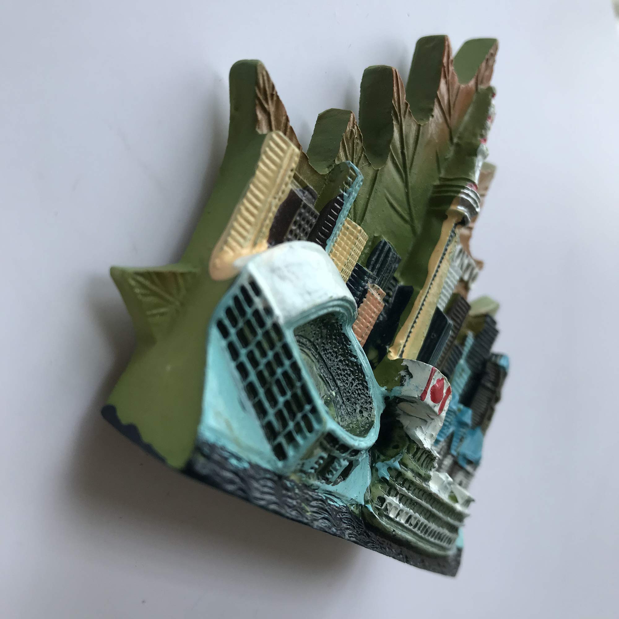 MAGNET ARRÊT STOP QC CANADA 10cm