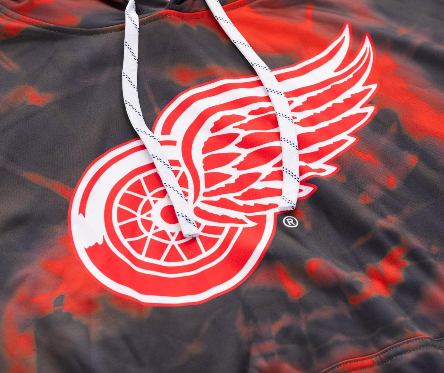 Calhoun NHL Surf & Skate Mens Tie Dye Sublimation Pullover Hoodie