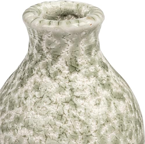 Miniatura 7 de Creative Co-Op Juego de jarrones de terracota envejecida (juego de 3 tamaños), color gris