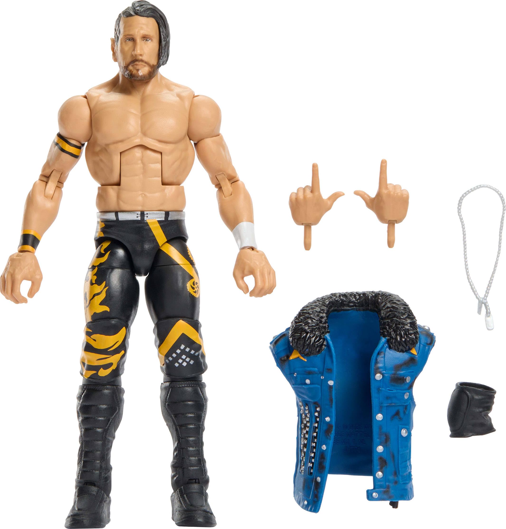 Mattel WWE Elite Figurka i akcesoria, seria #124 Set, 6" kolekcjonerska Akex Shelley z 25 końcówkami zawiasów i wymiennymi rękami