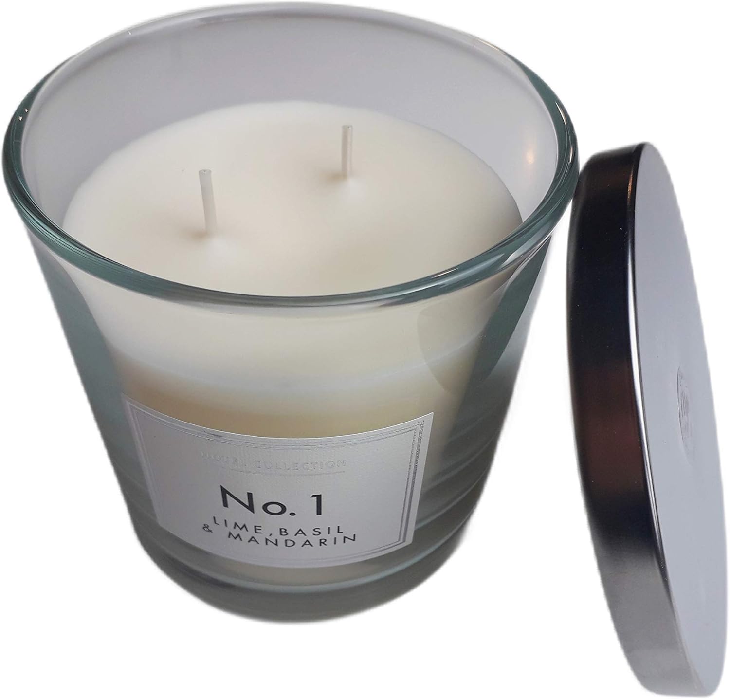 Set of 2 Hotel Collection 2 Wick Aldi Candles 1 x Aldi No.1 Candle