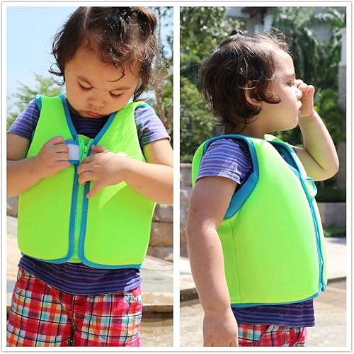 Miniatura 6 de Vine Chaleco de natación para niños pequeños, chaleco de entrenamiento para aprender a nadar, chaleco de entrenamiento para niños y niñas