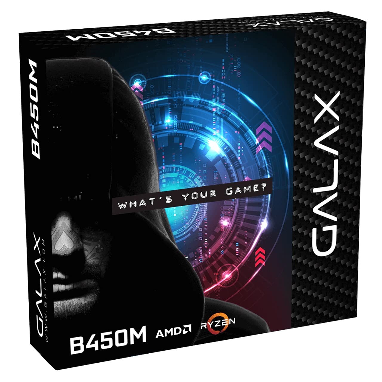 GALAX B450M Motherboard retail box