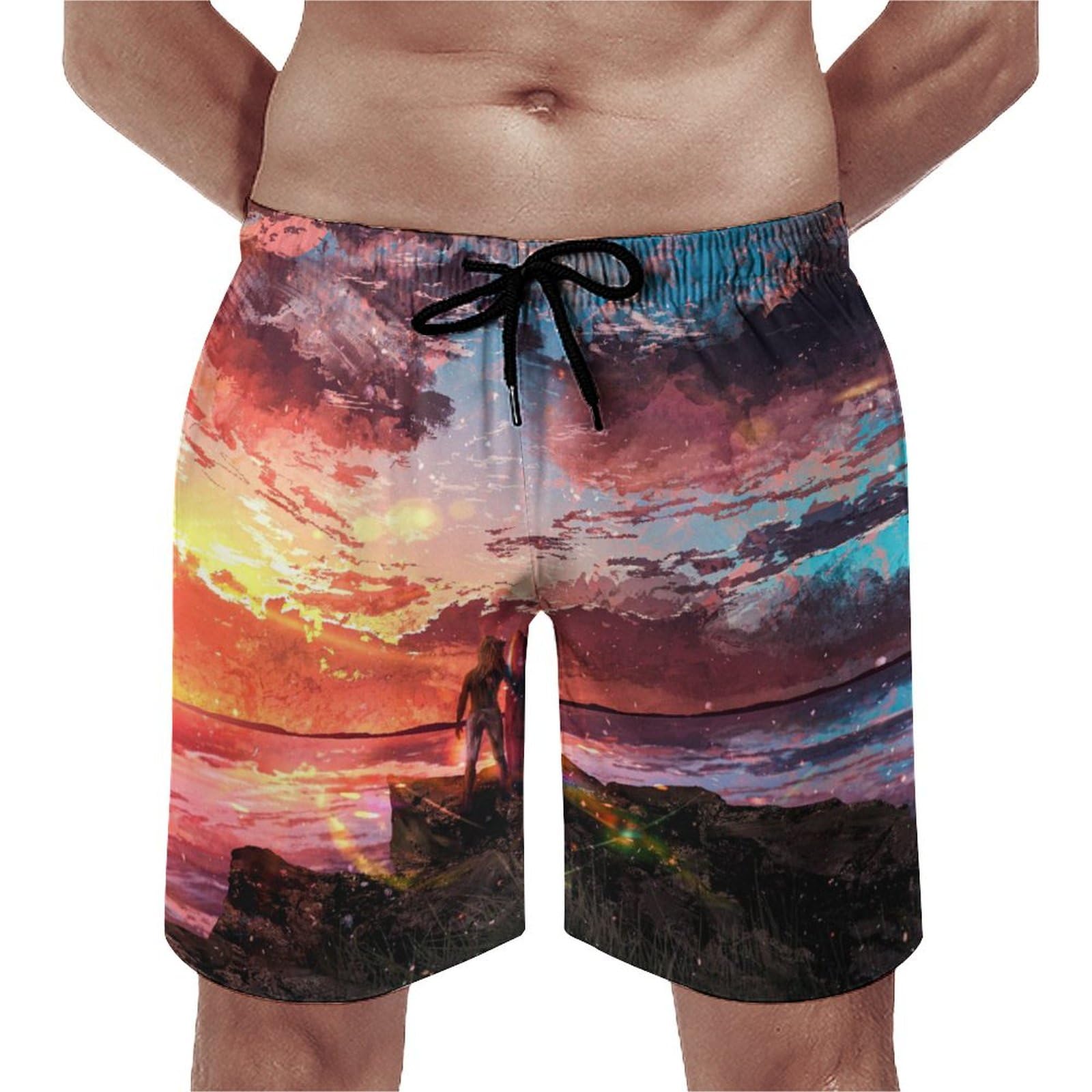 Maillot de bain séchage rapide Nebula Surf short homme avec poches S - 8