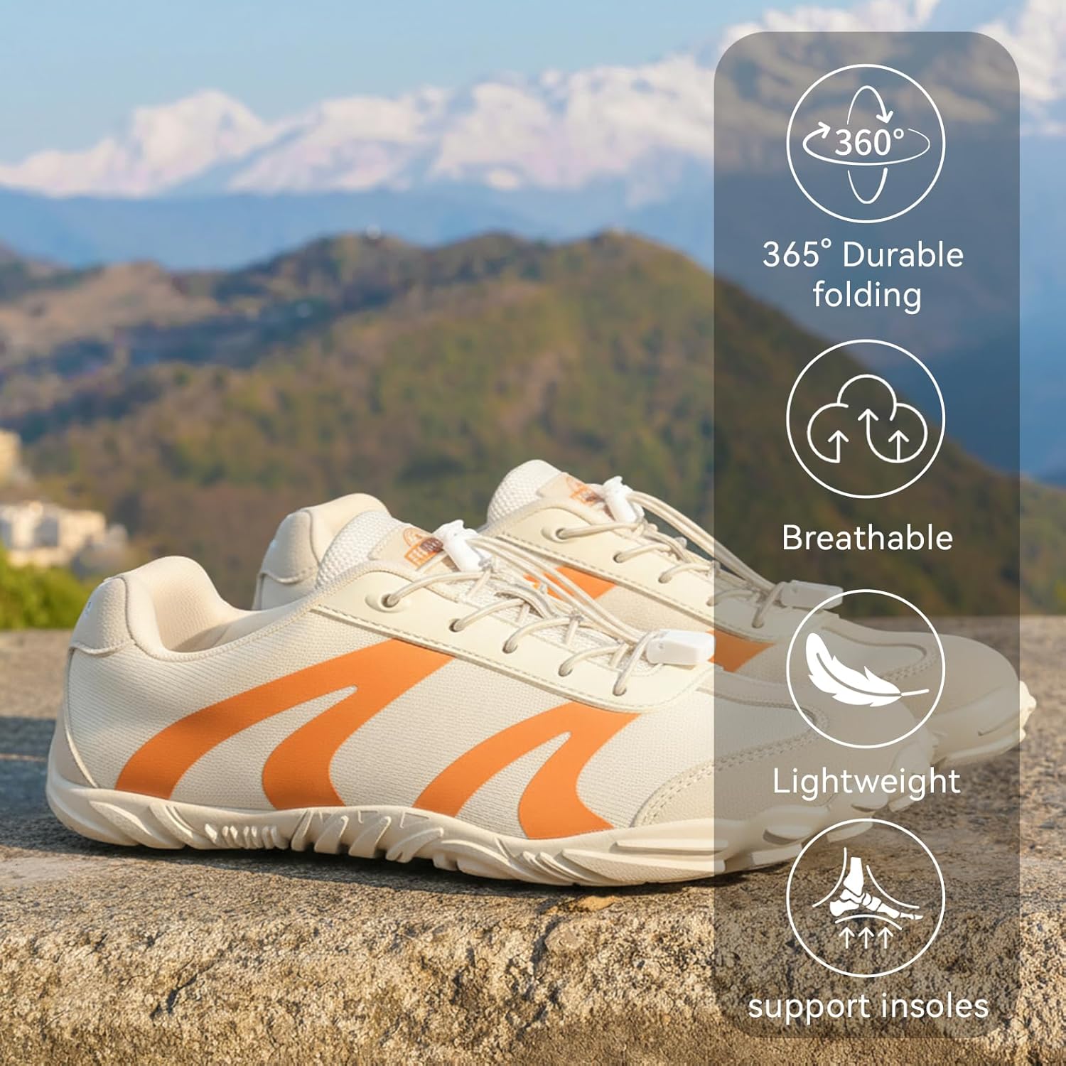 Barefoot Shoes Womens Mens,2025 New Casual Sneakers for Women,Zero Drop Wide Toe Box Shoes Men,Non-Slip Breathable&Comfortable Minimalist Trail Running Shoe for Walking Hiking Gym Workout - Image 7