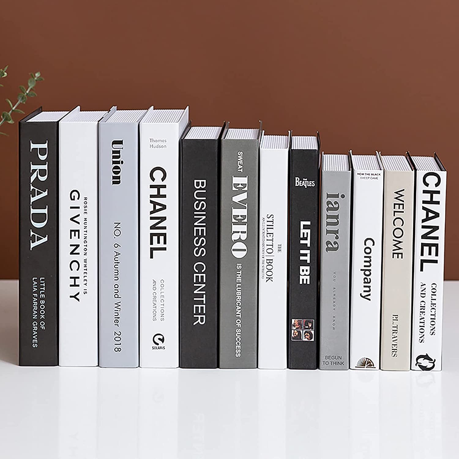 Amazon.co.jp: Bleggeit 装飾本セット デザイナーブック装飾にインスピ