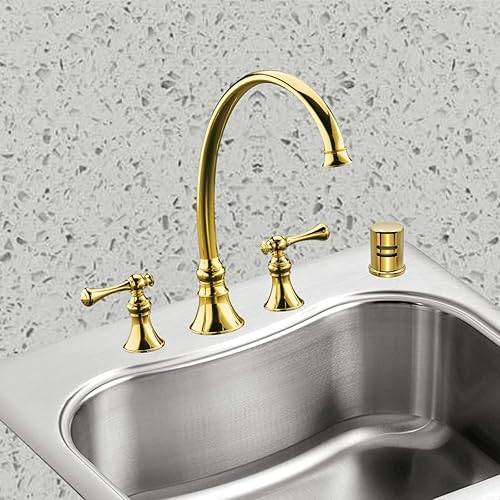 Miniatura 10 de Solo funda de níquel satinado para lavavajillas, con faldón, repuesto para lavavajillas, latón macizo, acabado de níquel satinado