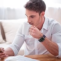 Vista 13 de Correa deportiva de silicona suave compatible con cierre clásico compatible con correas de Apple Watch de 49, 45, 44, 42, 41, 40 y 38 mm para iWatch