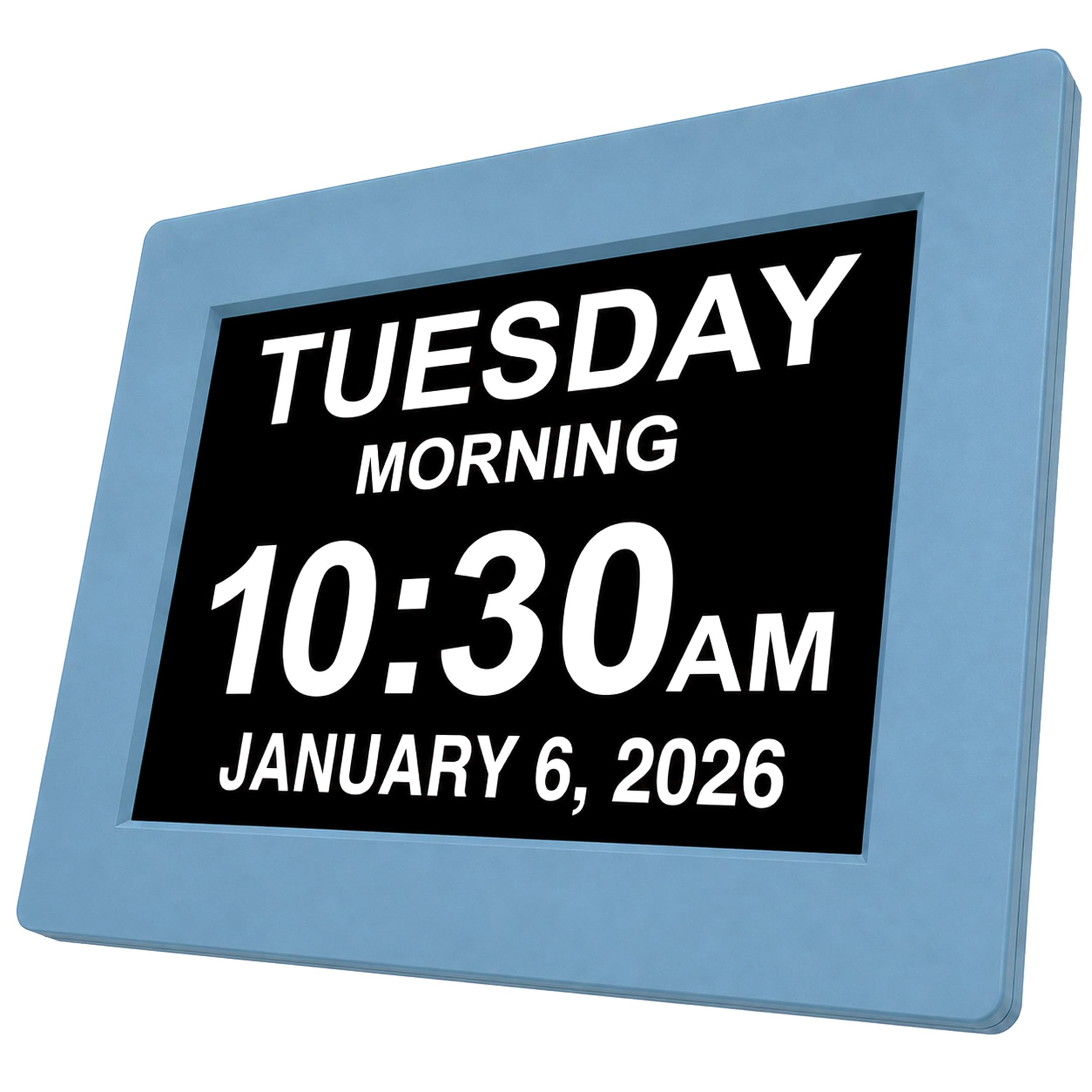 AMERICAN LIFETIME 2024 Orologio da polso per anziani, grande orologio digitale con allarme personalizzato, orologio con giorno e data per anziani, grande quantità di inverni e orologio digitale
