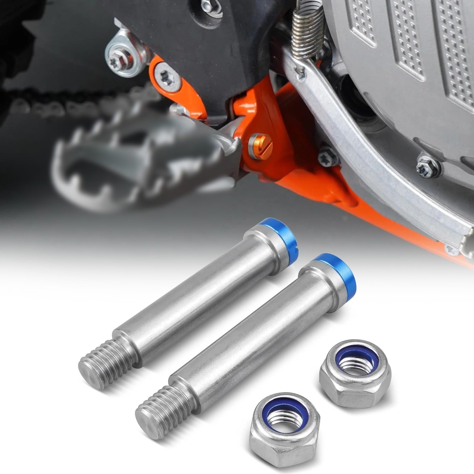 Repose-pieds moto Yamaha YZ125 pour remplacer vos cales usées et glissantes