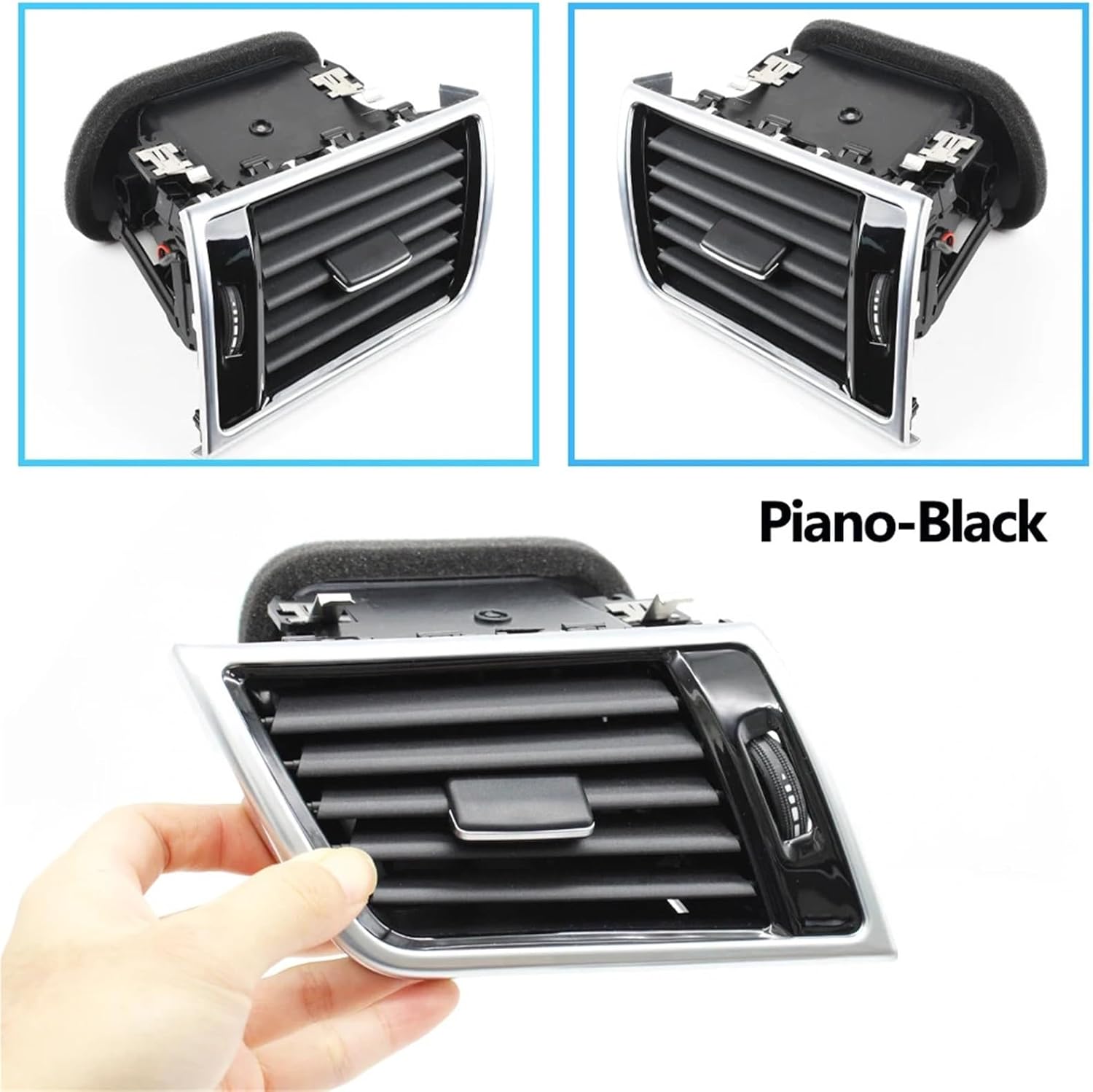 LHD RHD Dashboard Left Right Middle Rear Air Conditioner AC Vent Assembly For Benz W166 W292 ML GL GLE GLS 1668302154(Model B Central)