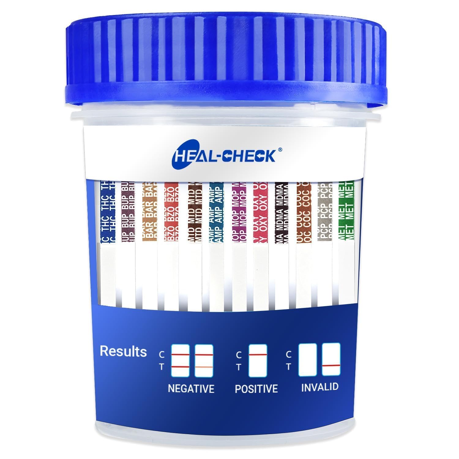 HEAL-CHECK 12 Panel Drug Test Cup