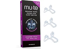 Mute Snore Stopper Nasal Dilator: Snoring Solution for Enhanced Sleep