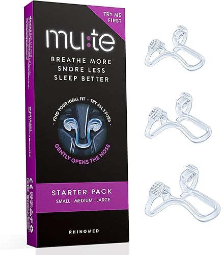 Dilatador nasal para reducción de ronquidos Rhinomed Mute