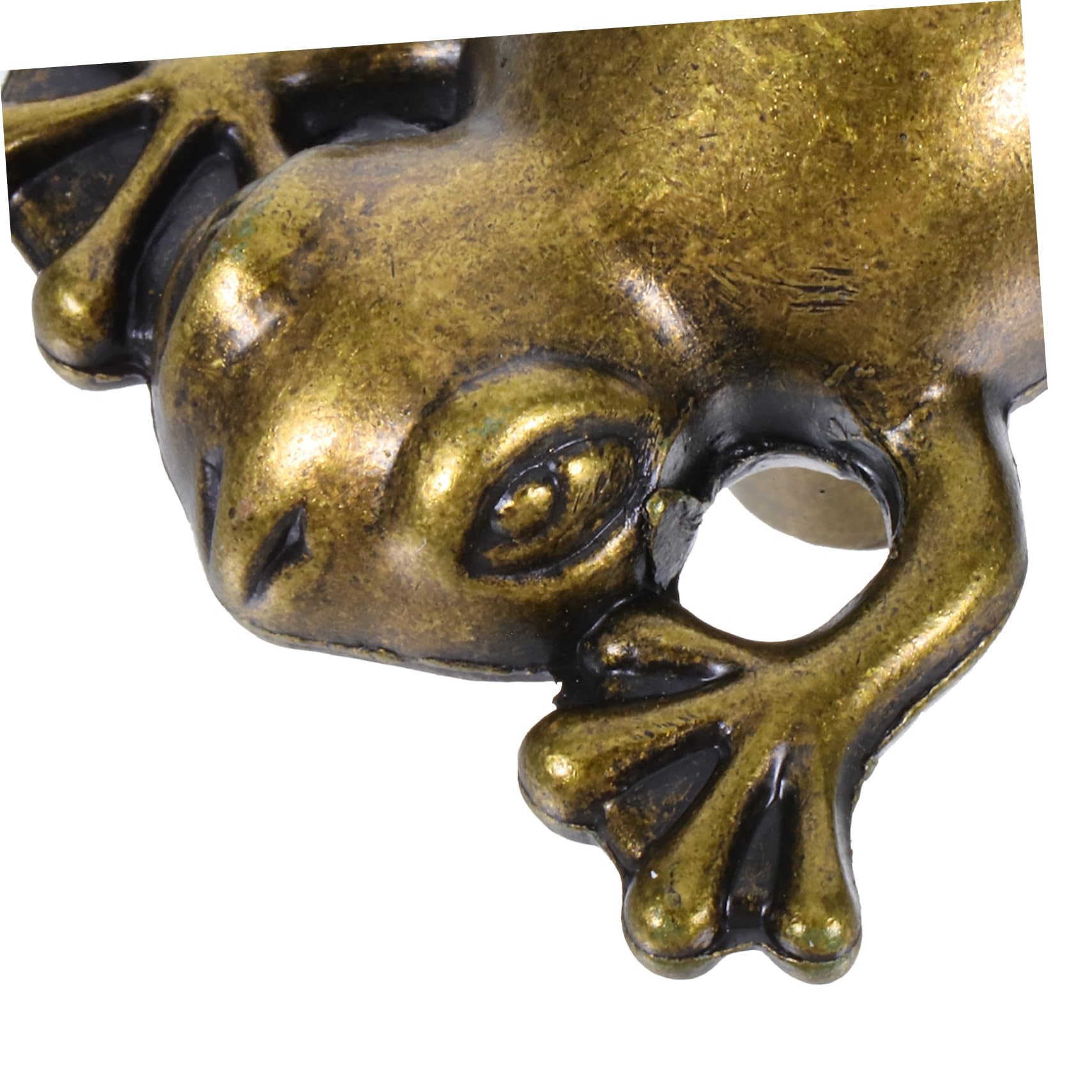 Homoyoyo Cute Frog Cabinet Knobs, Antique Bronze Animal Drawer Pulls, Whimsical Metal Furniture Handles for Nursery Kids Room - Image 3