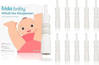 Windi Gas Passer, Baby Gas Relief, Made in USA, 100% Natural, Safe & Effective Instant Relief for Babies & Infants, 10ct