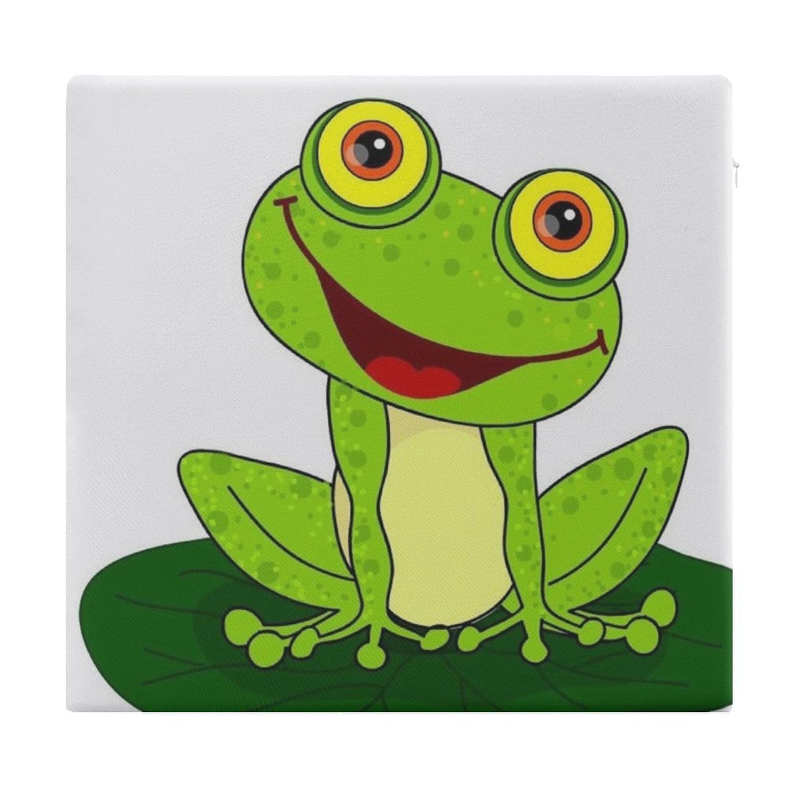 Coussin de siège pour salle à manger et bureau Happy Frog confortable