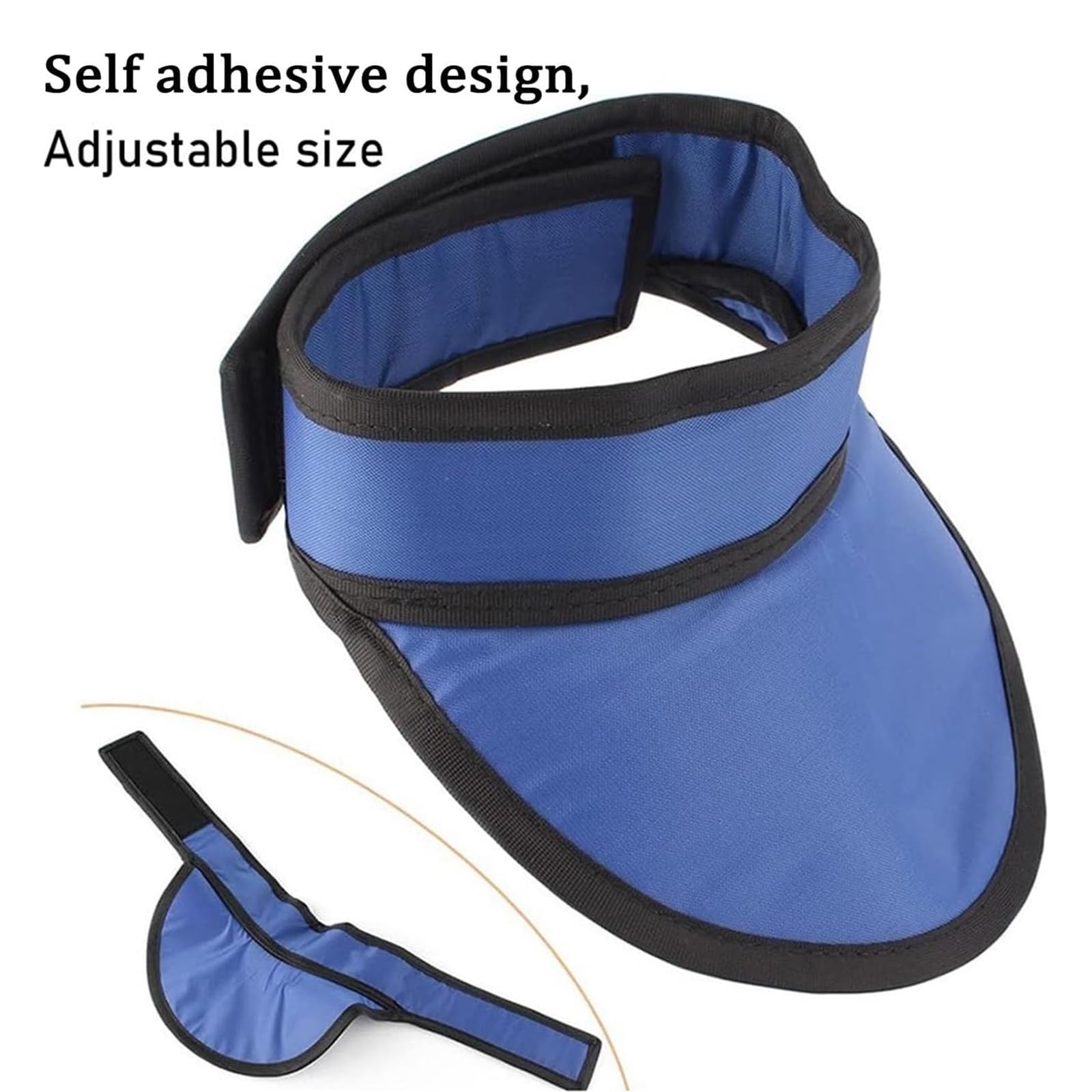 Blei-Schürze für Schilddrüsenhalsband mit Strahlenschutz für Schilddrüse mit Halsschutz, strahlenbeständig, für Magnetresonanztomographie (0,5 mmpb)