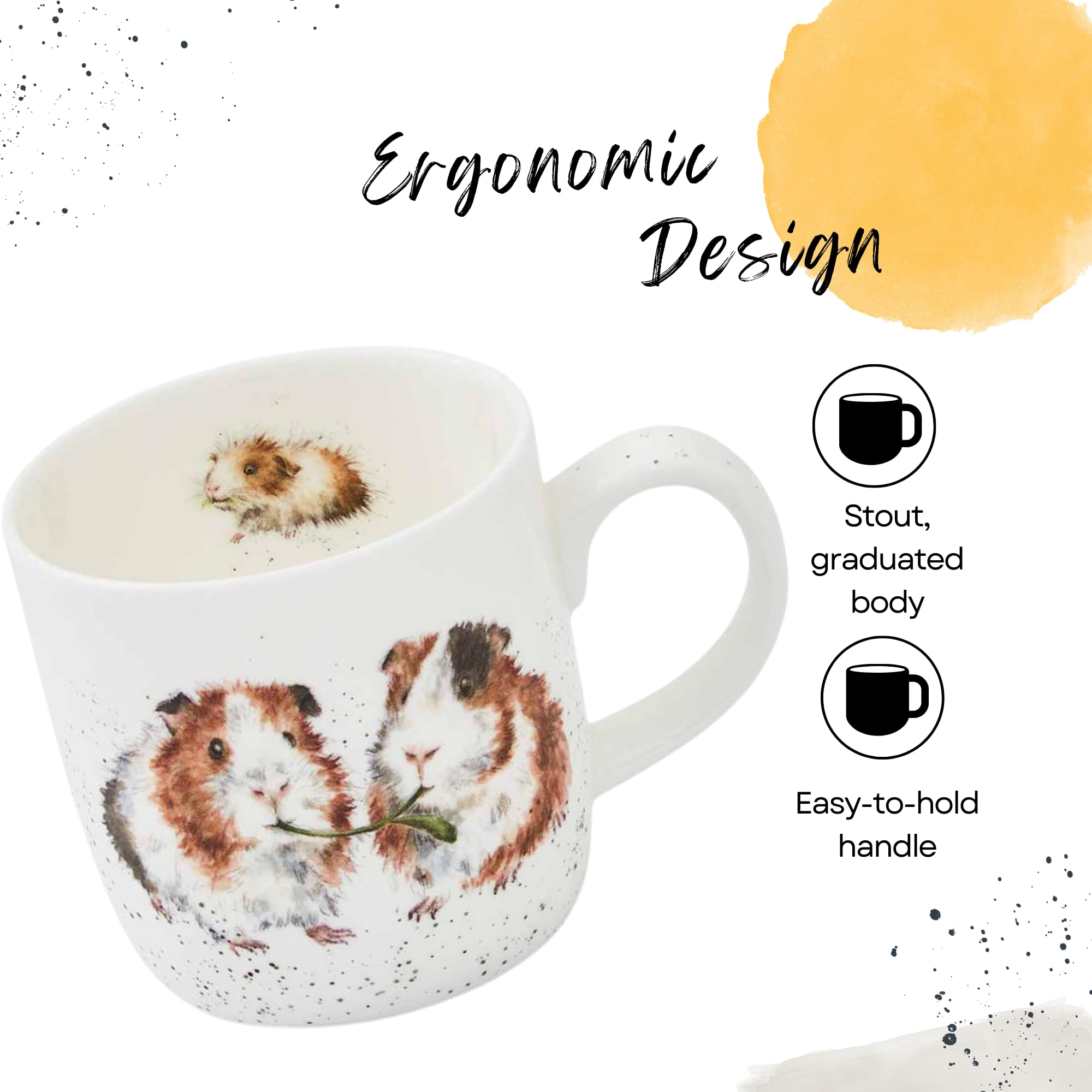 Amazon.com | Royal Worcester Wrendale Designs 11 oz Mug - Lettuce