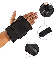 Vista 2 de Guantes con peso para temblores, utensilios con peso para pacientes con temblores de manos y Parkinson, ayuda para la estabilidad de las manos