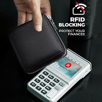 小物 Human Made Leather Zip Wallet Black Amazon.com: Huztencor Zipper Wallet Men Leather RFID