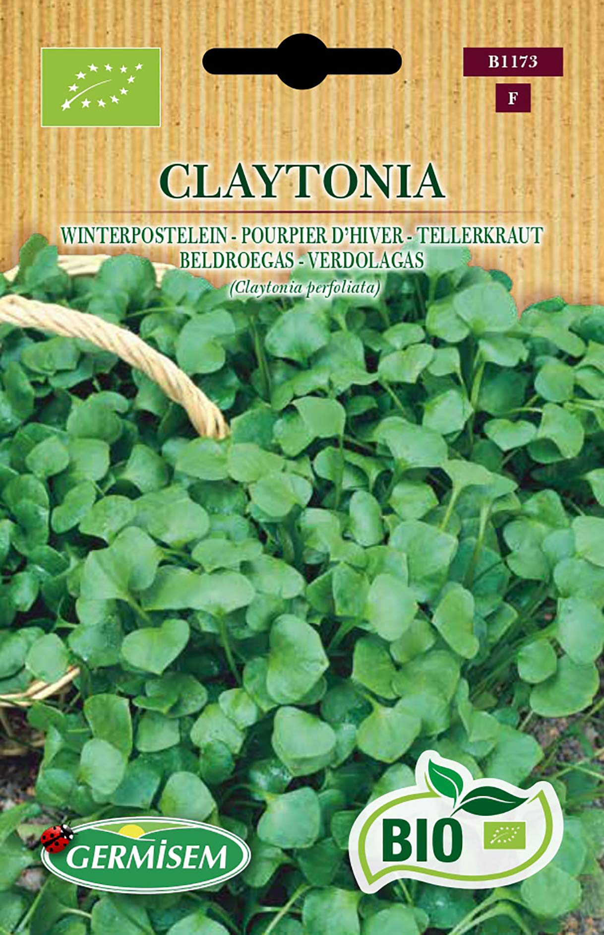 Germisem Organic Claytonia Purslane Seeds 1 g