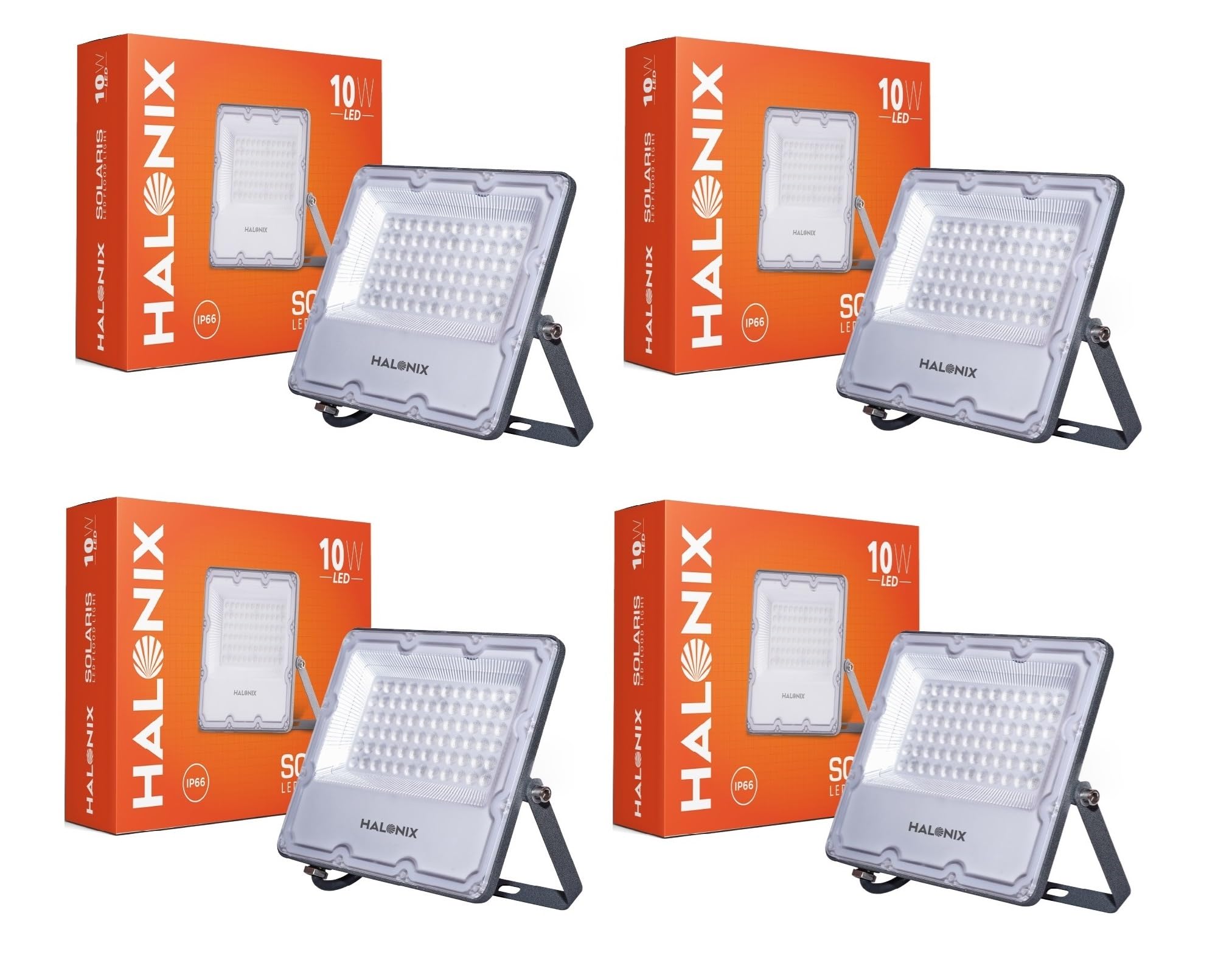 Halonix 10W Waterproof Flood Light - Durable Outdoor LED -8