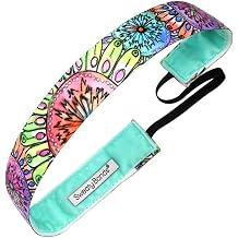 Sweaty Bands Womens Girls Headband - Non-Slip Velvet-Lined Sports Hairband - Kabloom
