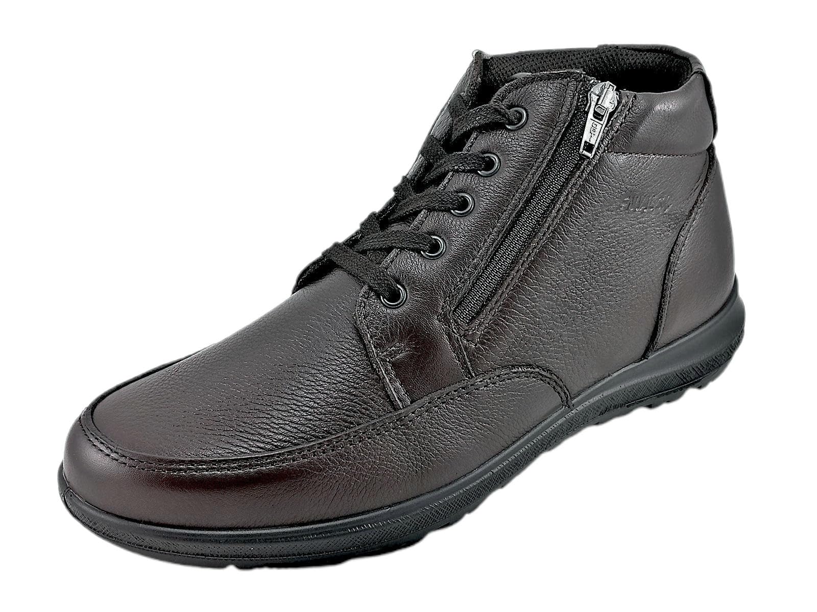 ENVAL SOFT Uomo Scarpe 8722811 Scarponcino in Pelle Lacci e Cerniera