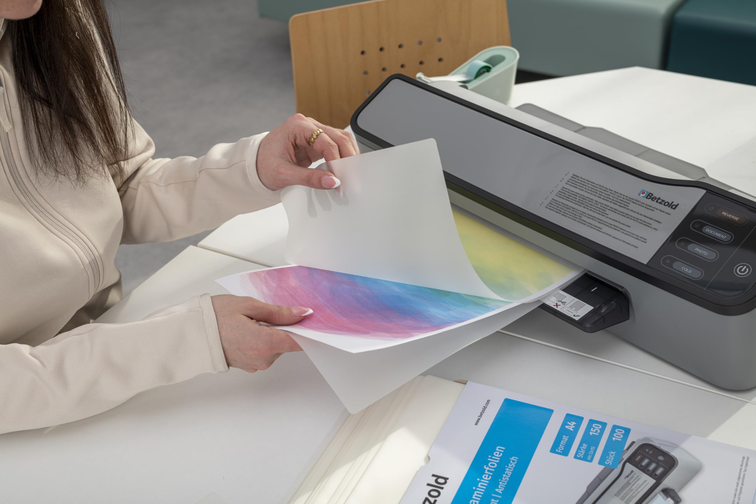 Betzold Laminierfolien DIN A4, 150 mic - 500 Stück Big-Pack Laminiertaschen