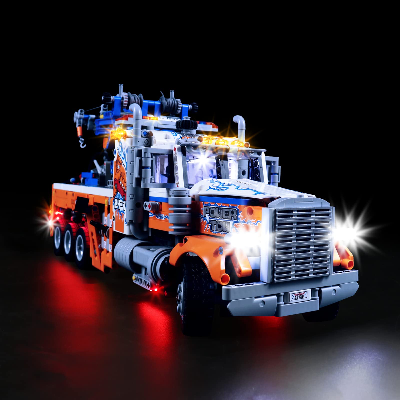 Lego Technic Tow Truck Light Kit Bourvill LED Lights Kit For Lego