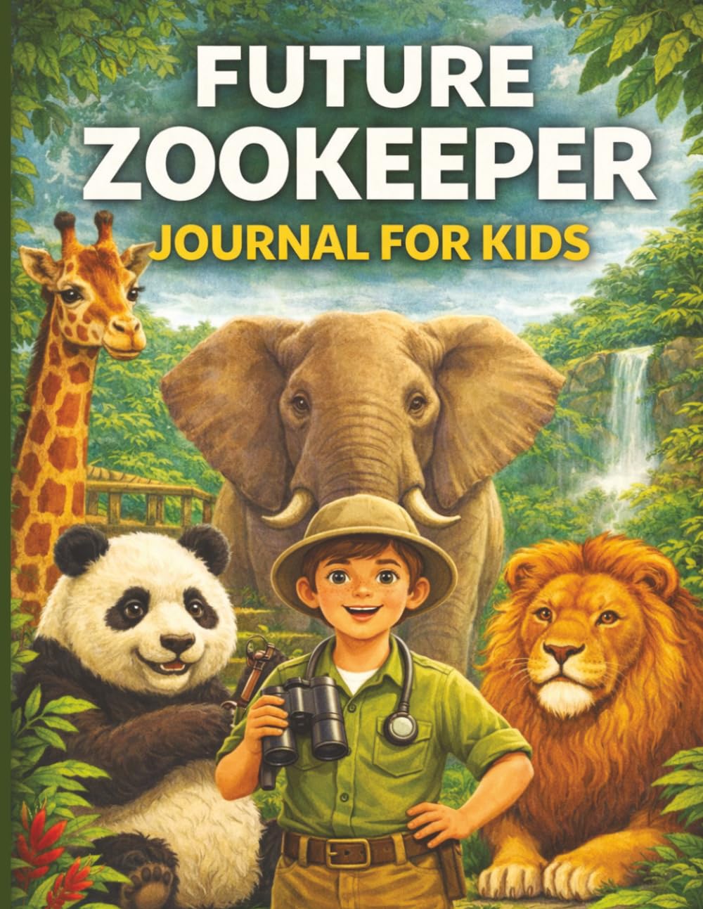 Future Zookeeper Journal For Kids: Zoo Animal Care Explorer with Creative Prompts, Activities, Wildlife Facts, and Habitat Discovery (Creative Careers for Kids)