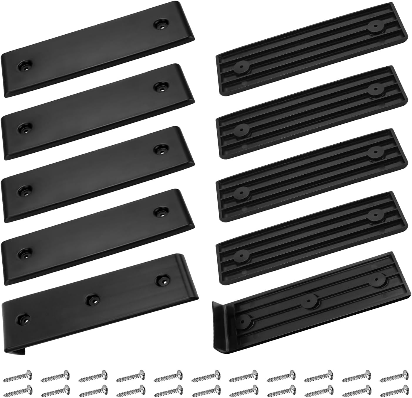 Boat Trailer Accessories Boat Trailer Bunk Slides Pads, E-Z Slide Trailer Pads and BunkEnders for Launching & Loading Boat on/Off Trailer Easier - 8 Pads (3