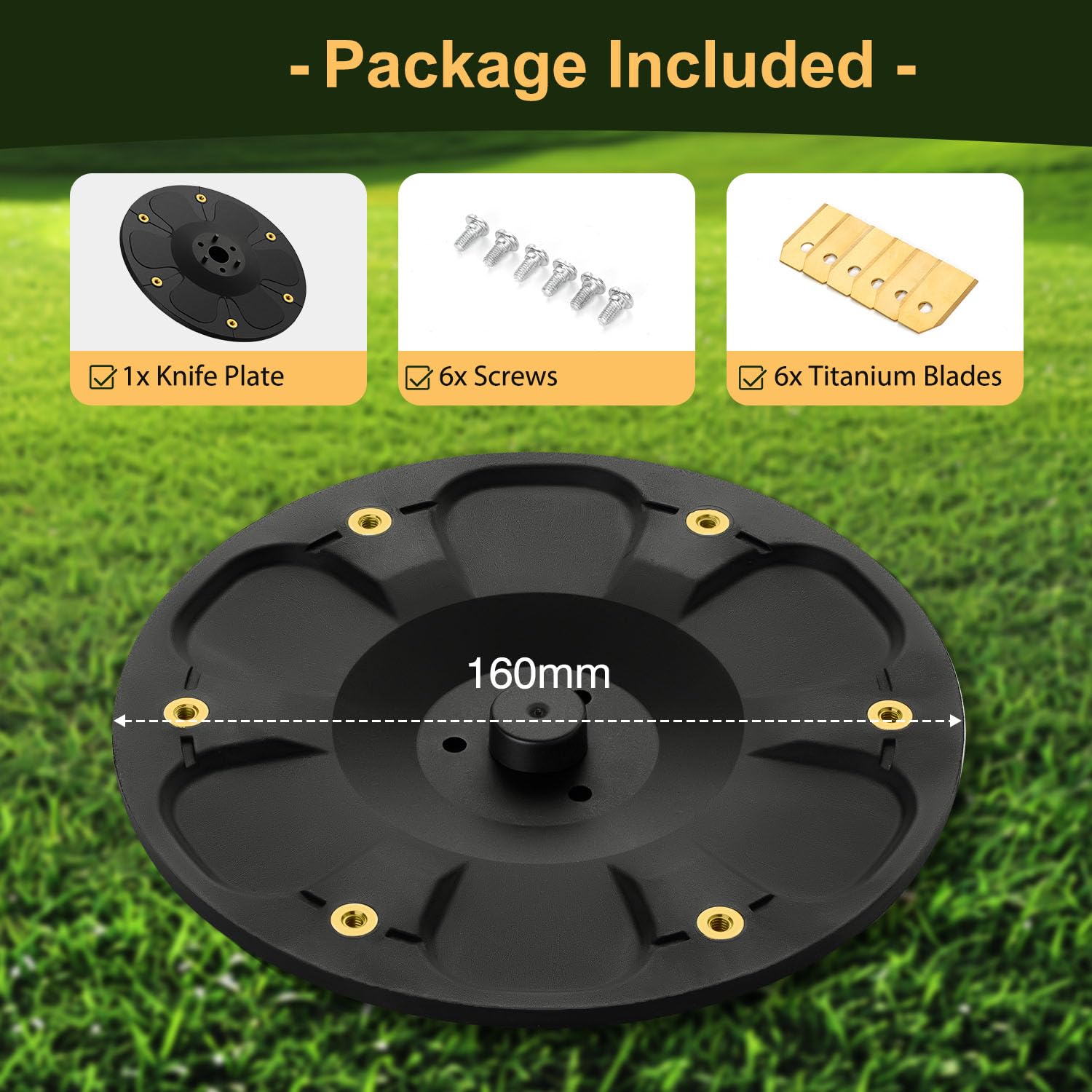 Amazon.com : FourShow [Upgrade] 6-Blade Disc Compatible with